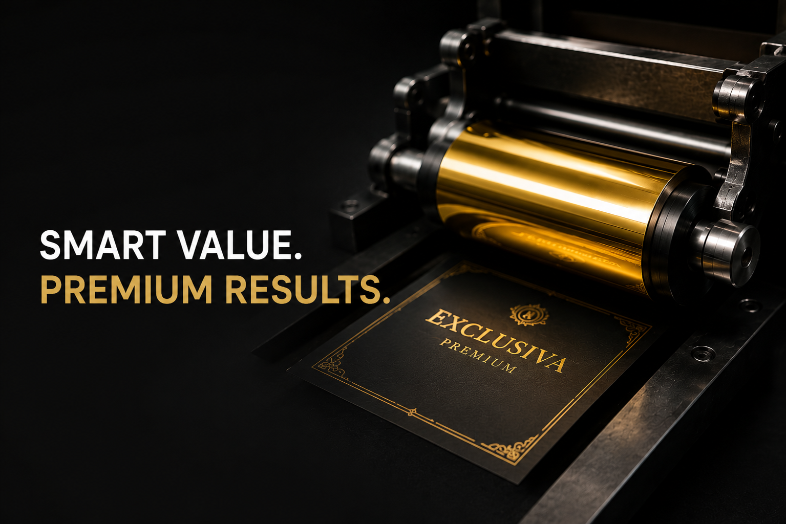 Smart value. Premium results.
